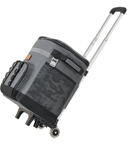 Amazon | TITAN ROLLING COOLER 折り畳み式 クーラーバッグ キャリー